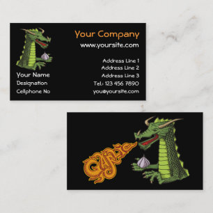 Garlic Dragon Business Card