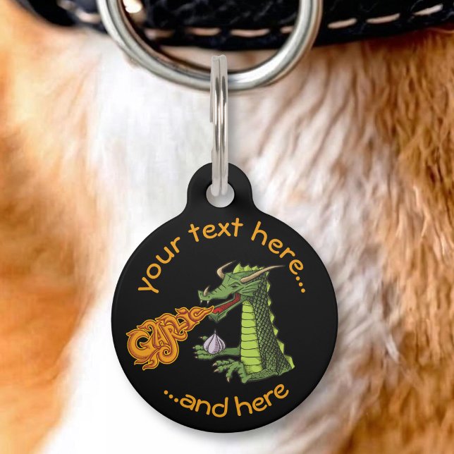 Garlic Dragon Pet Tag (Creator Uploaded)