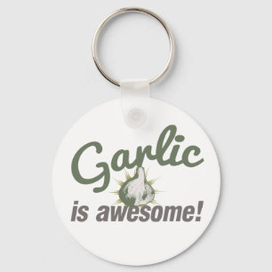 Garlic is Awesome! Keychain