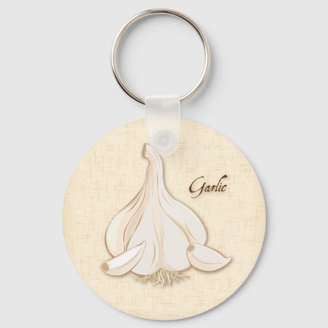 Garlic Keychain (Front)