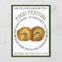 Garlic Knots Bread Roll Italian Food Festival Chef