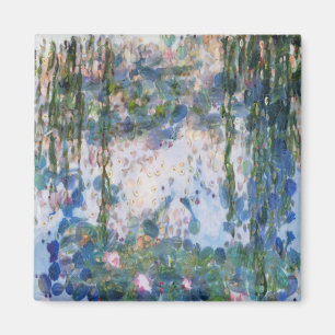 Garlic Lilies Water Lilies Fine Art Parody Magnet