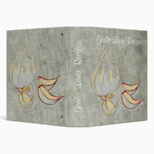 Garlic Lover Recipe Binder