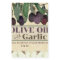 Garlic olive oil personalized home canning