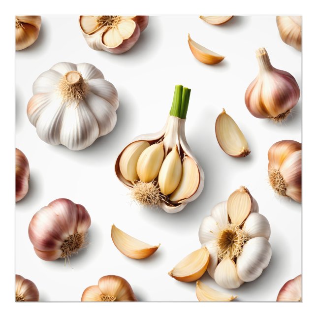 garlic photo print (Front)