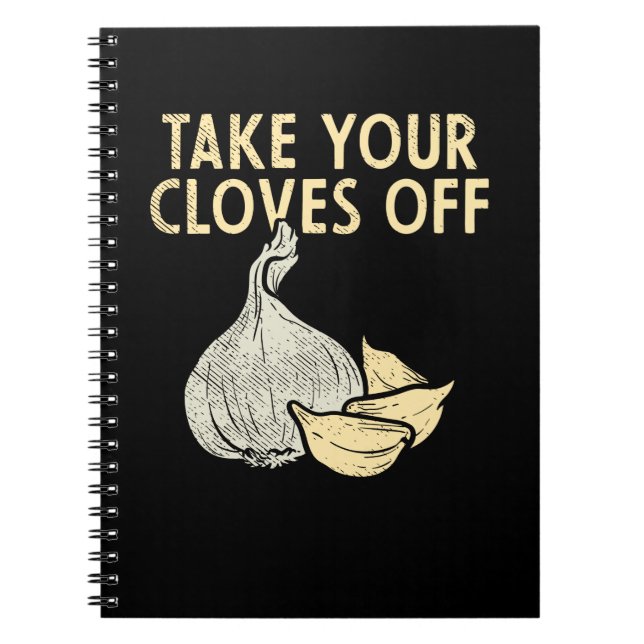 Garlic Plant Notebook (Front)