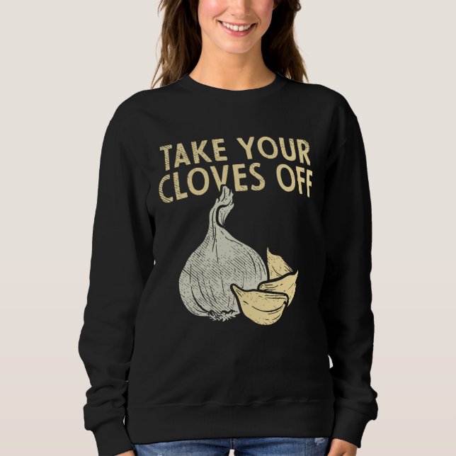 Garlic Plant Sweatshirt (Front)