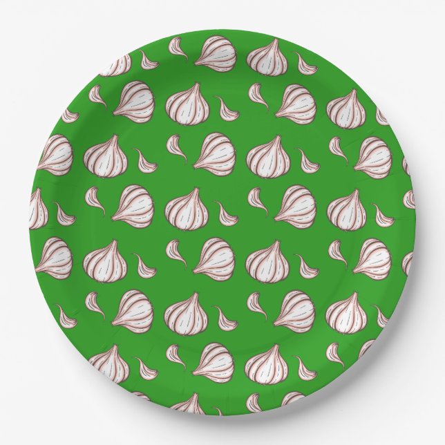 Garlleg Paper Plate (Front)