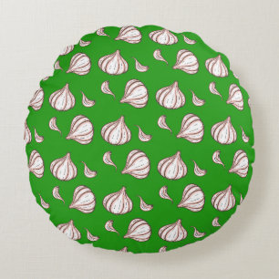 Garlleg Round Pillow
