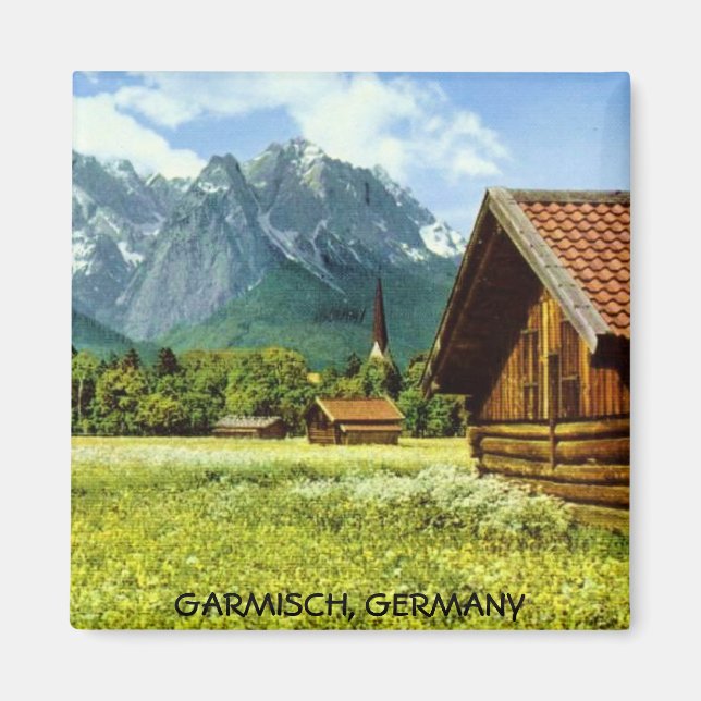 GARMISCH, GERMANY  (MAGNET) MAGNET (Front)
