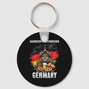 Garmisch-partenkirchen Germany Souvenir Travel Keychain