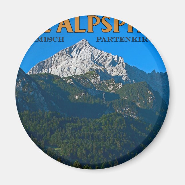 Garmisch - The Alpspitze Magnet (Front)