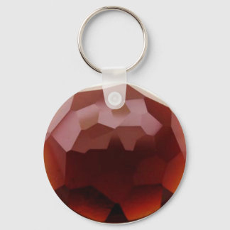 Garnet 01, January, Birthstone Keychain