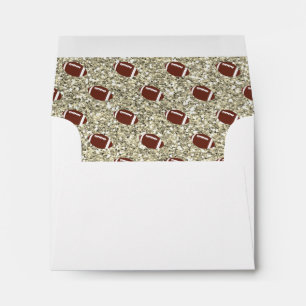 Garnet and Gold Invitation Envelope A2