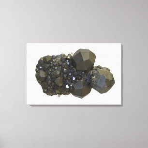 Garnet in Natural Form Canvas Print