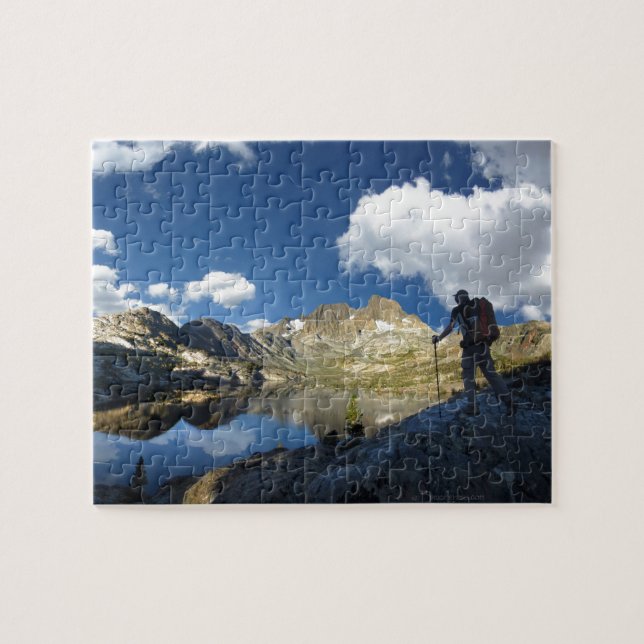 Garnet Lake and Banner Peak 2 - John Muir Trail Jigsaw Puzzle (Horizontal)