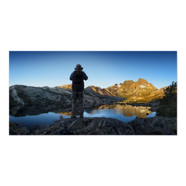 Garnet Lake Sunrise - John Muir Trail Poster (Front)