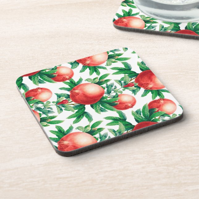 Garnet pattern coaster (Left Side)