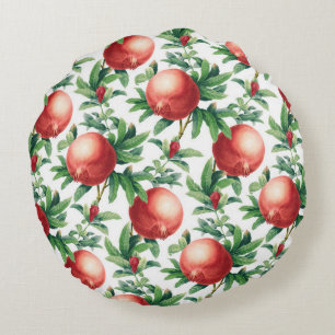 Garnet pattern round pillow