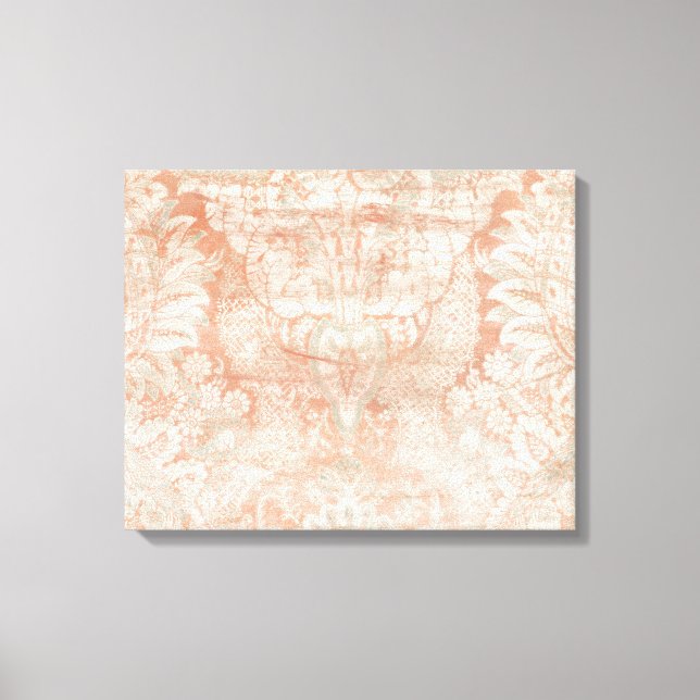 Garnet Weft Canvas Print (Front)