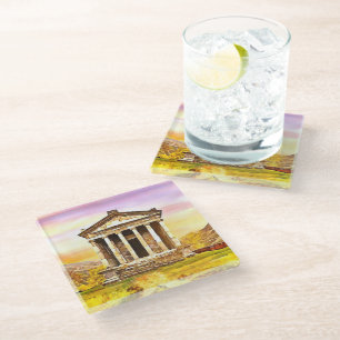 Garni Temple Glass Coaster