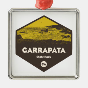 Garrapata State Park California Metal Ornament