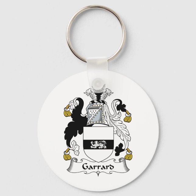 Garrard Family Crest Keychain (Front)