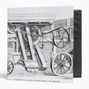 Garrett and Sons Patent Combined Threshing Binder