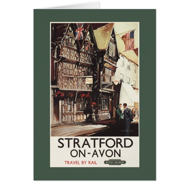 Garrick Inn and Harvard House Rail Poster (Front)