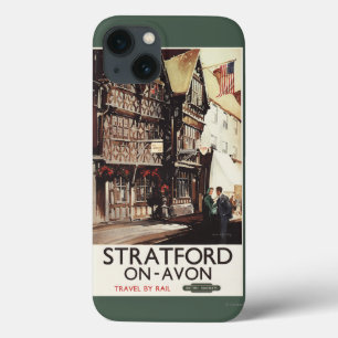 Garrick Inn and Harvard House Rail Poster iPhone 13 Case