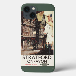 Garrick Inn and Harvard House Rail Poster iPhone 13 Case