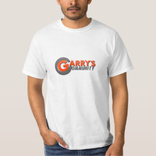 Garrys Community Orange Logo T-Shirt