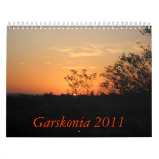 Garskonia 2011 calendar