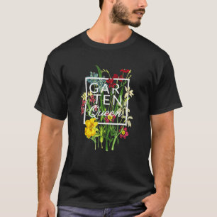 Garten Queen Hobby Gardener Garden Sayings Garden T-Shirt