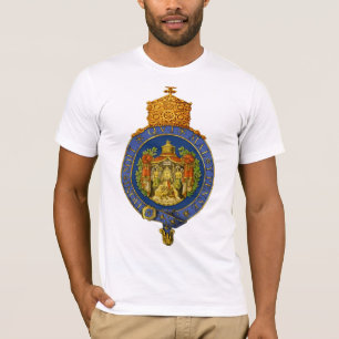 Garter Encircled Arms Of  Haile Selassie I T-shirt