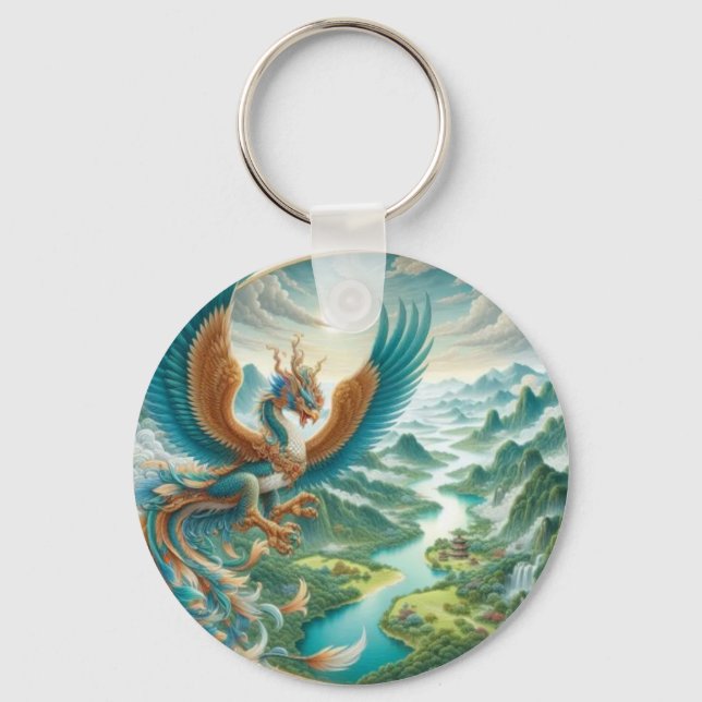 Garudas Approach Keychain (Front)