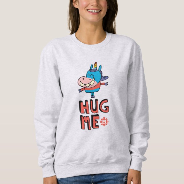 Gary Hug Me Sweatshirt des femmes (Devant)