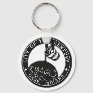 Gary, Indiana Seal Keychain