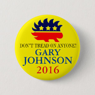 Gary Johnson 2016 2 Inch Round Button