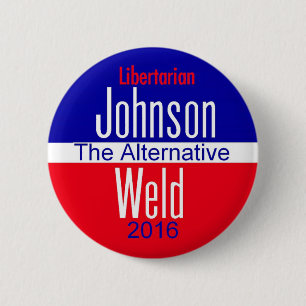 Gary JOHNSON 2016 Button