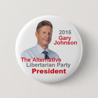 Gary JOHNSON 2016 Button