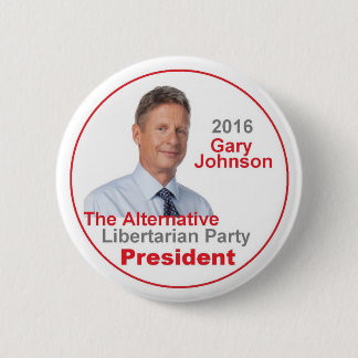 Gary JOHNSON 2016 Button