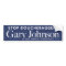 Gary Johnson Douchebaggery Bumper Sticker