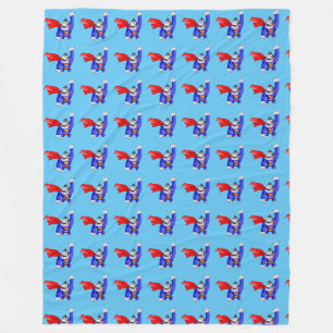 Gary the Gorilla the Superhero  Fleece Blanket