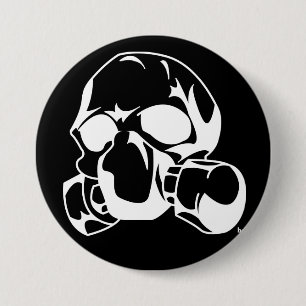 Gas 3 Inch Round Button
