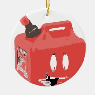 Gas-can Ceramic Ornament