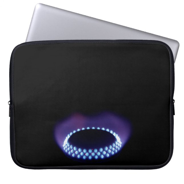 Gas flame laptop sleeve (Front)