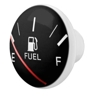 Gas Gauge Indicator Ceramic Knob