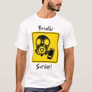 Gas Mask design Men's Basic T-Shirt