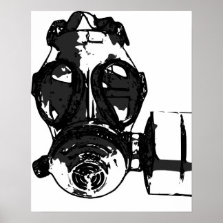 Gas Mask Poster